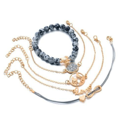 DIEZI Bohemian Turtle Charm Bracelets