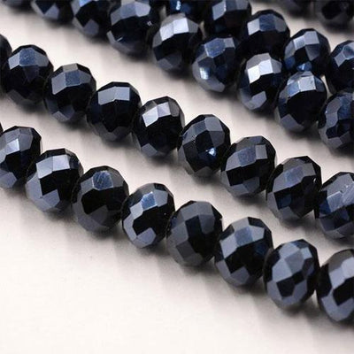 3*4mm 145pcs Rondelle Austria Faceted Crystal Glass Beads