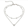 Brand Stella Necklace Women Phase Heart Necklace