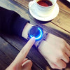 Leather Normal Waterproof LED Watch