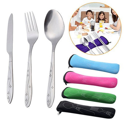 Knifes Fork Spoon Family Travel Camping