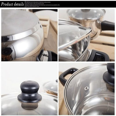 Cookware Sets Bowl Pot Pan Spoon Kitchen Cooking