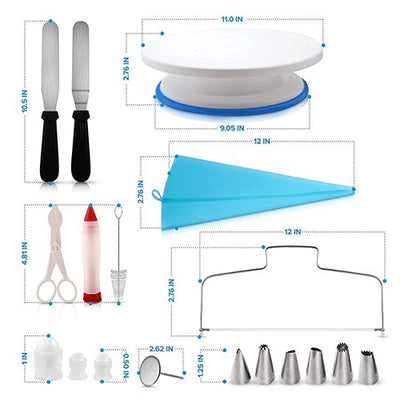 Multi-Function Cake Decorating Kit Bakeware Sets