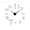 Wall Clock 3d DIY Acrylic EVA Silent Quartz