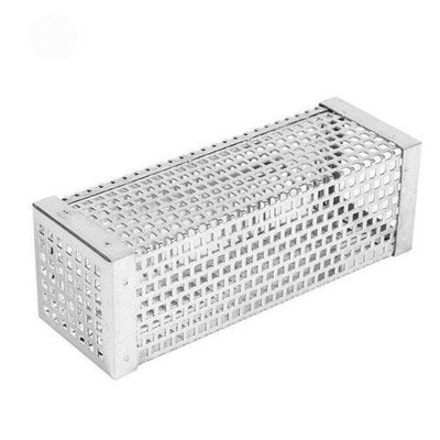 Round Meat Stainless Steel Steak Tube Knife Smoker