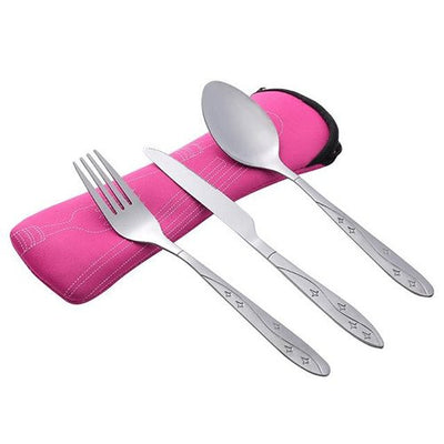 Knifes Fork Spoon Family Travel Camping