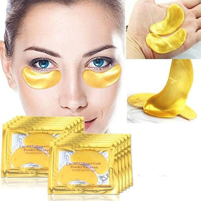 Eye Mask Gold Crystal Collagen Anti-Puffiness Dark Circles