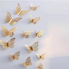 Hollow Wall Stickers Butterfly Fridge For Home Decoration