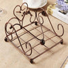 European-Style Lron Paper Towel Rack Dining Room Storage