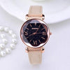New Fashion Rose Gold Leather Watches