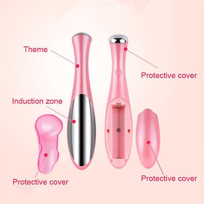 Electric Mini Eye Massage Device Pen Wrinkle Removal Dark Circle