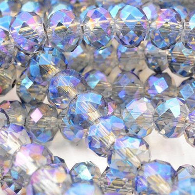 3*4mm 145pcs Rondelle Austria Faceted Crystal Glass Beads