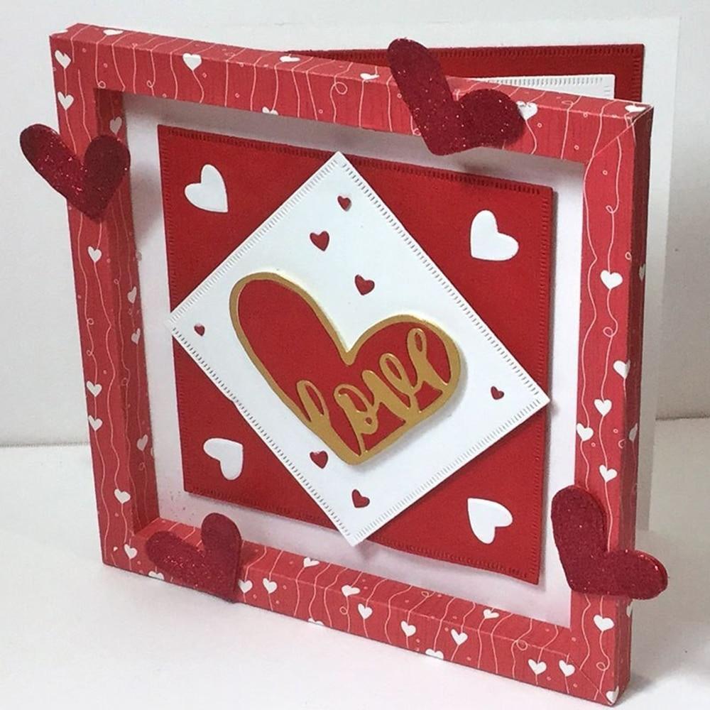 Metal Cutting Die Stencil for Scrap Booking Photo Album