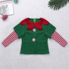 Green Elf Christmas Costume For Xmas Party Dress