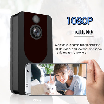 Smart WiFi Video Doorbell Camera (HD 1080P)