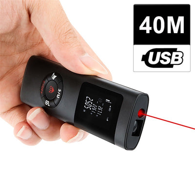 Mini Handheld 40M Smart Digital Laser Rangefinder Distance Measuring Meter