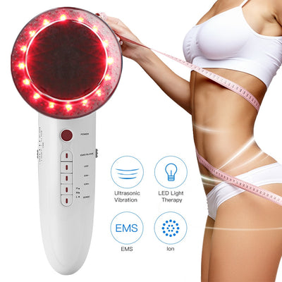 6 In 1 Ultrasonic Cavitation Galvanic Body Slimming Massager