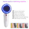 6 In 1 Ultrasonic Cavitation Galvanic Body Slimming Massager