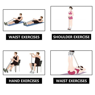 Yoga Fitness Sit Up Pull Rope