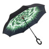 Self Standing Inside Out Rain Protection Umbrella Windproof