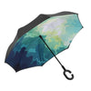 Self Standing Inside Out Rain Protection Umbrella Windproof