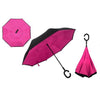 Self Standing Inside Out Rain Protection Umbrella Windproof