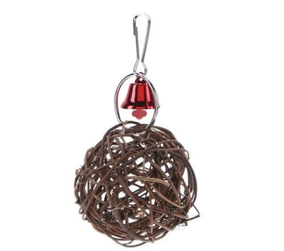 Bell Cage Toys for Parrots Bird Squirrel Funny Chain Swing Toy Pet Bird