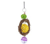 Bell Cage Toys for Parrots Bird Squirrel Funny Chain Swing Toy Pet Bird