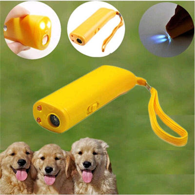 Pet Dog Repeller Anti Barking Training Device LED Ultrasonic