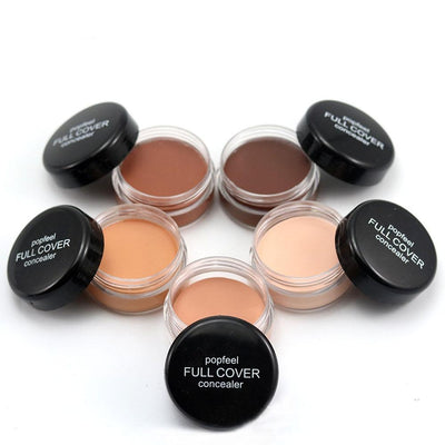 Round Full Cover Concealer Natural Makeup Facial Face BB Cream Foundation