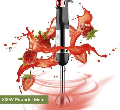 Portable Blender 4 in 1 Set For Kitchen Whisk Beaker Juicer