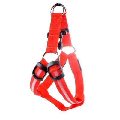 Nylon Pet Safety LED Harness Product