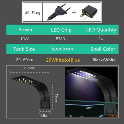 Super LED Aquarium Lights Clip-On