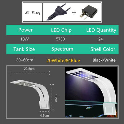 Super LED Aquarium Lights Clip-On