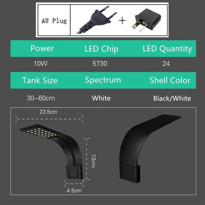 Super LED Aquarium Lights Clip-On