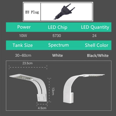 Super LED Aquarium Lights Clip-On