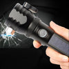 Outdoor Safety Hammer Solar Power Flashlight