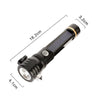 Outdoor Safety Hammer Solar Power Flashlight