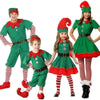 Green Elf Christmas Costume For Xmas Party Dress